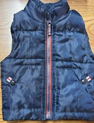 Chaleco acolchado para 18 meses de Little Lad azul Foto 1 de 4