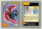 1991 Joe Kubert SIGNED DC Comics Art Trading Card ~ Golden Age Flash Jay Garrick