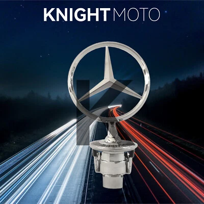 Knightmoto Compatible con Mercedes-Benz C230 C280 CLK320 E350 E320 Emblema Delantero Foto 1 de 4