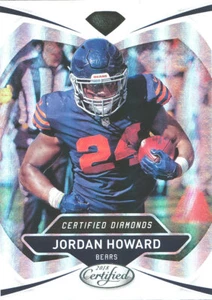 CERTIFICADO-DIAMANTES Jordan Howard INSERTAR OSOS Indiana HOOSIERS - Imagen 1 de 1