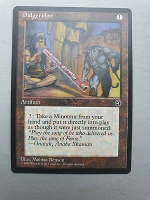 Didgeridoo, MTG Homelands (1995) Rare Artifact NM - Image 1 of 2