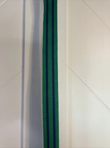 Polo Ralph Lauren Striped Boys Belt Size 12 D Ring Preppy Boys Belt 33.5 Inch L - Picture 1 of 3