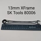 SK PRO TOOLS 80006 13mm XFrame Ratcheting Wrench Steel 1.7° 3X Torque ShipsFree!