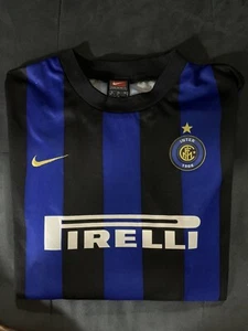 Maglia Inter Vintage Anni 2000 Manica Lunga Tg Xl Youth Ragazzo - Foto 1 di 5