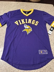 Minnesota Vikings Youth NFL Team Jersey Size XL New with Tags Sewn on Graphics - Picture 1 of 1