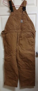 Mono con tirantes Carhartt FRR44 BRN acolchado aislado doble rodilla 42 x 30 - Imagen 1 de 22