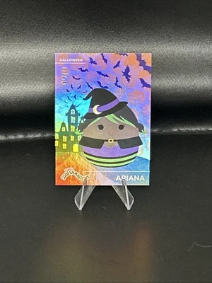🔥Rare! Panini Squishmallows Halloween Card🎃Ariana#6- Holo, Numbered 079/149 - Image 1 of 4