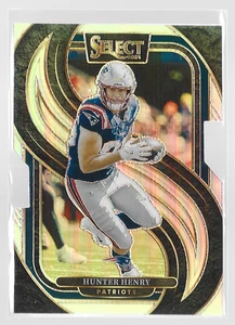 Tarjeta paralela troquelada plateada Panini Select Hunter Henry Premier Level 2024 - Imagen 1 de 2
