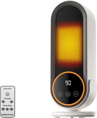 Termoventilatore Ceramica,Stufetta Elettrica Con 2 Impostazioni Temperatura,Term - Immagine 1 di 4