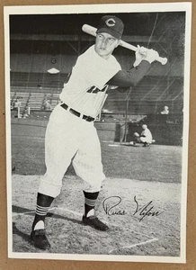 Foto edizione squadra Cleveland Indians anni '60 RUSS NIXON b/n (A) - Foto 1 di 1