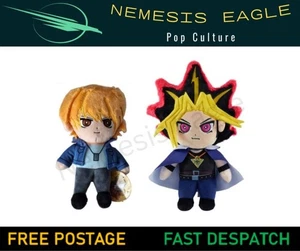 TWO YU GI OH COLLECTIBLE 9" PLUSH JOEY WHEELER  AND YAMI YUGI BRAND NEW TAGGED - Picture 1 of 7