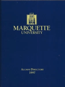 1997 MARQUETTE UNIVERSITY ALUMNI VERZEICHNIS, MILWAUKEE, WISCONSIN 1243 SEITEN !!! - Bild 1 von 1