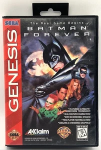Batman Forever - Sega Genesis (1995) Completo en Caja con Manual - Excelente Estado - Imagen 1 de 3