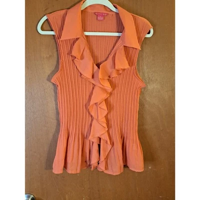 Regata Feminina Sunny Leigh Laranja Tamanho XL - Imagem 1 de 4