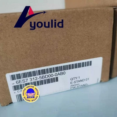 One NEW SIEMENS S7-300 CPU 312C 6ES7 312-5BD00-0AB0 PLC Module free shipping#SF - Image 1 of 2