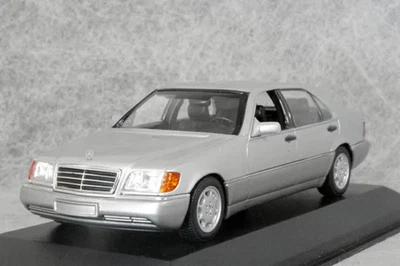 MINICHAMPS 1/43 Mercedes-Benz 600 SEL (W140) 1982 Silver Metallic - Image 1 of 3