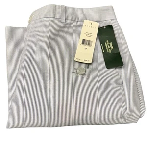 Lauren Ralph Lauren Pantalone Donna 12 (35x32 REALE) Riga Blu Edita Slim NUOVO - Foto 1 di 11