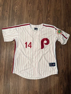Majestic - Pete Rose - Philadelphia Phillies Jersey - talla 48 Foto 1 de 3