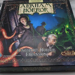 *Unvollständig* Arkham Horror Kingsport Horror Brettspiel Erweiterung - Bild 1 von 17