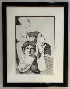 Manuel Chong Neto (1927 - 2010) Panama Latin American Art - Picture 1 of 2