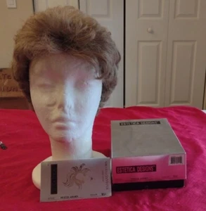 Estetica Wig Short Modacrylic Fibers - Style Petite Adorn - Color R14 - Picture 1 of 15