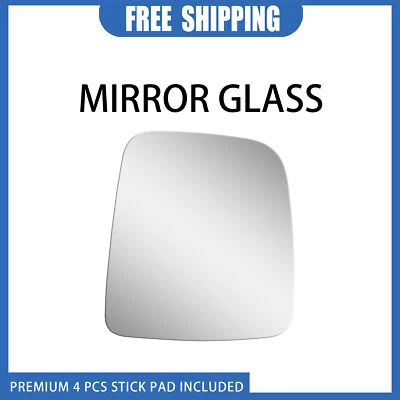 Espejo de vidrio para pasajero Jeep Wrangler 2004-2005 lado derecho adhesivo plano 3785 Foto 1 de 4