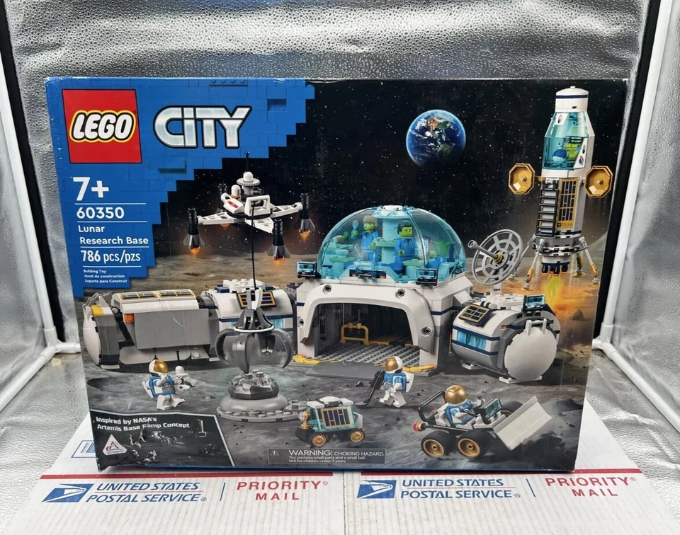 LEGO 60350 - City: Lunar Research Base - Brand New RETIRED - Image 1 of 1