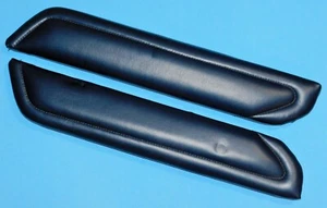 1979 Lincoln Mark V COLLECTOR SERIES OEM Rear Arm Rest Pad Dark Blue - PAIR - Picture 1 of 6