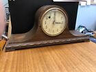 Rare Vintage Telechron Revere Mantle Clock Wood Cabinet Model 59M38 Type B2