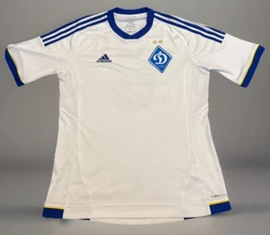 Dynamo Kiew 2013-2014 Dragović Adidas Climacool Fußball weiß Trikot Kit Medium - Bild 1 von 9