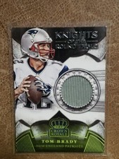 2014 Crown Royale Tom Brady Knights Of The Round Table Game Used Jersey 31/99
