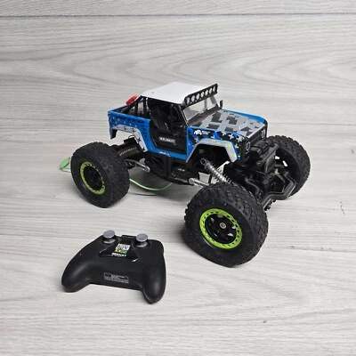 New Bright RC Blue Ford Bronco 1:15 Rock Crawler *Parts or repair* - Image 1 of 4