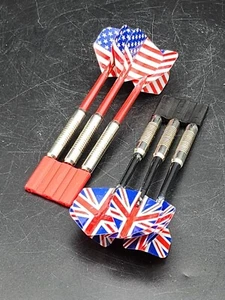 Set Of 6 darts for steel boards. USA/England - Picture 1 of 6
