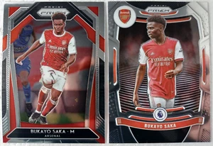 2020-21 + 2021-22 Panini Prizm Premier League Bukayo Saka Cards 40 , 202 - Bild 1 von 1