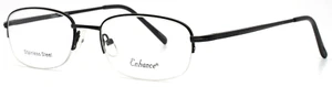 ENHANCE 3760 Schwarz Herren Oval Halbrand Brille 53-19-145 B:33 - Bild 1 von 14