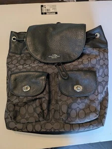 Coach Rucksack Handtasche schwarz J1692-F54795 - Bild 1 von 8