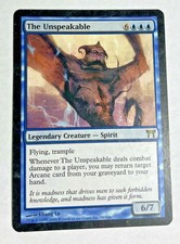 The Unspeakable Champions of Kamigawa Rare Magic The Gathering MTG Hard_8s_Magic