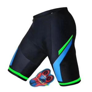 New Men Cycling Shorts Summer Lycra Cycling 9D Padded Shorts Bicycle Short New - Picture 1 of 20