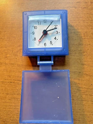 IKEA Travel Alarm Clock Battery Powered Plastic Case - Image 1 of 3