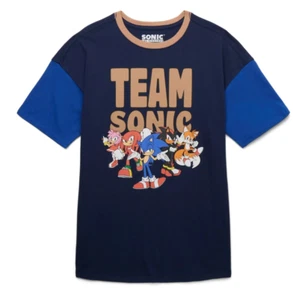 Sonic the Hedgehog Boys Crewneck Graphic Tee Size S (6-7) - Picture 1 of 3