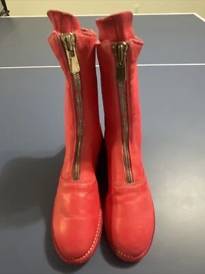 Botas GUIDI 310 Cremallera Frontal Talla 36/6 CERTIFICADO DE AUTENTICIDAD - Por favor, leer descripción. Foto 1 de 4