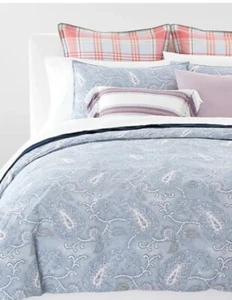 Nuovissimo Ralph Lauren Karina Paisley Set 3 pz piumoni King - Foto 1 di 8