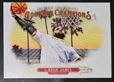LeBron James 2018 Upper Deck UD Goodwin Champions Base Card (no.100)