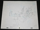 Scarecrow Full Length from the Wizard of Oz Pencil Animation Art - #BG3