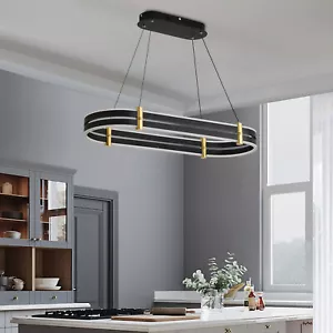 LED Pendelleuchte Dimmbar Esstisch Hängelampe Mit Strahler Esszimmerlampe 56W - Bild 1 von 24