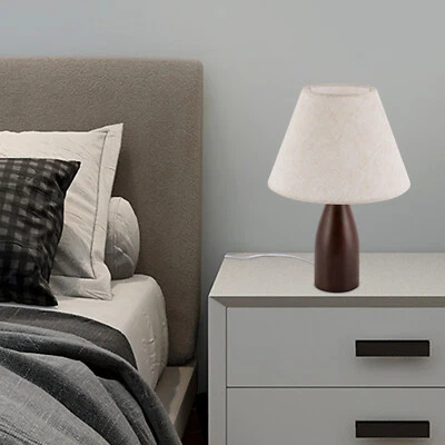 Lámpara de mesa vintage hogar oficina escritorio luz dormitorio cabecera lectura iluminación 110V Foto 1 de 4