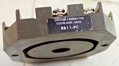 Custom Connector RB11-PC 10 Amp 600 VAC 11 Pin Relay Socket - Image 1 of 3