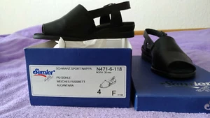 Semler Sandalen, Farbe schwarz, Grösse 4, PU Sohle, weiches Fußbett, Sport Nappa - Bild 1 von 4