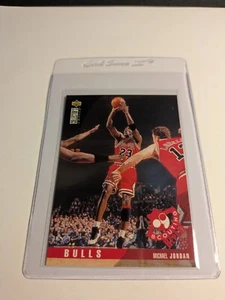 1995-96 Upper Deck Collector's Choice - #324 Michael Jordan Scouting Report - Picture 1 of 4
