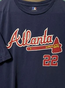 Atlanta Braves Jason Heyward #22 T Shirt Men’s Large - Picture 1 of 4